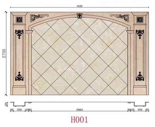 石材背景墙之Ｈ系列